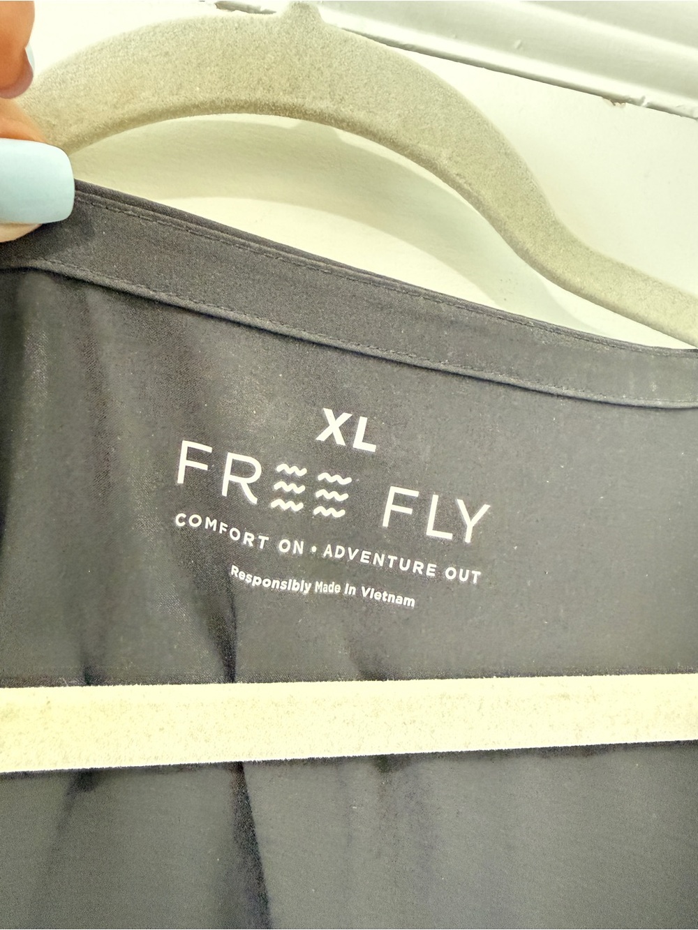 Free Fly breeze drawstring waist black dress - Picture 5 of 9